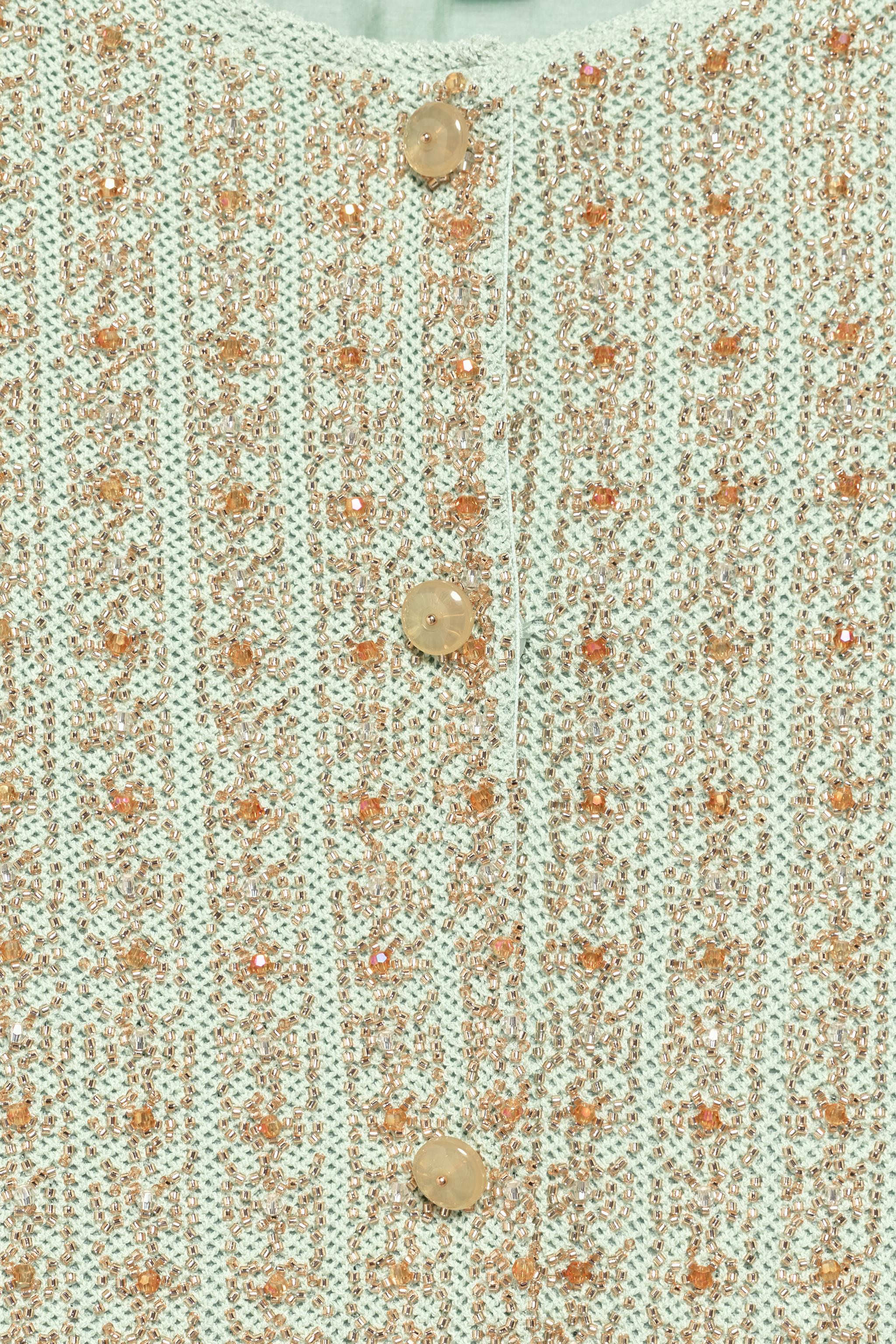 BEADED CARDIGAN MARISA BERENSON X ZARA
